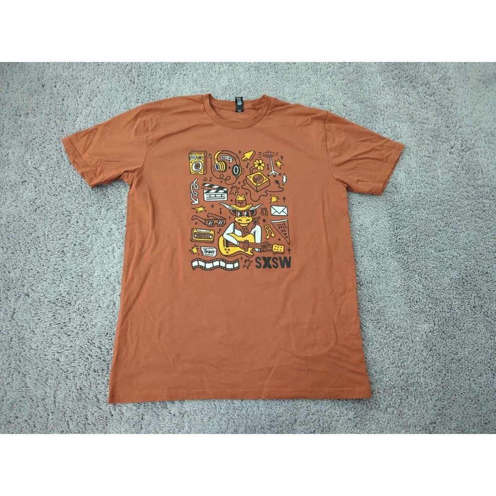 South by Southwest Volunteer T Shirt Mens L The University of Texas at Austin